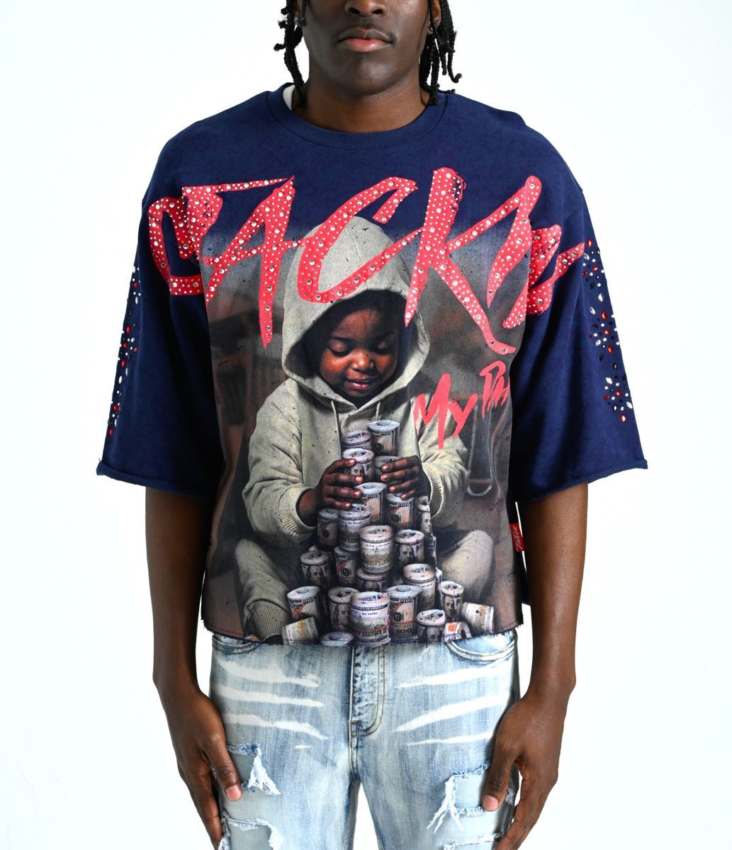 TAKER STACKIN' MY PAPER T5222 TEE