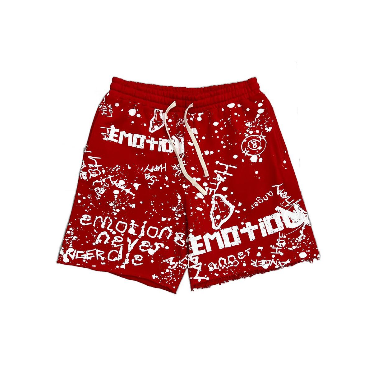 MIXED EMOTION GRAFFITI SHORTS