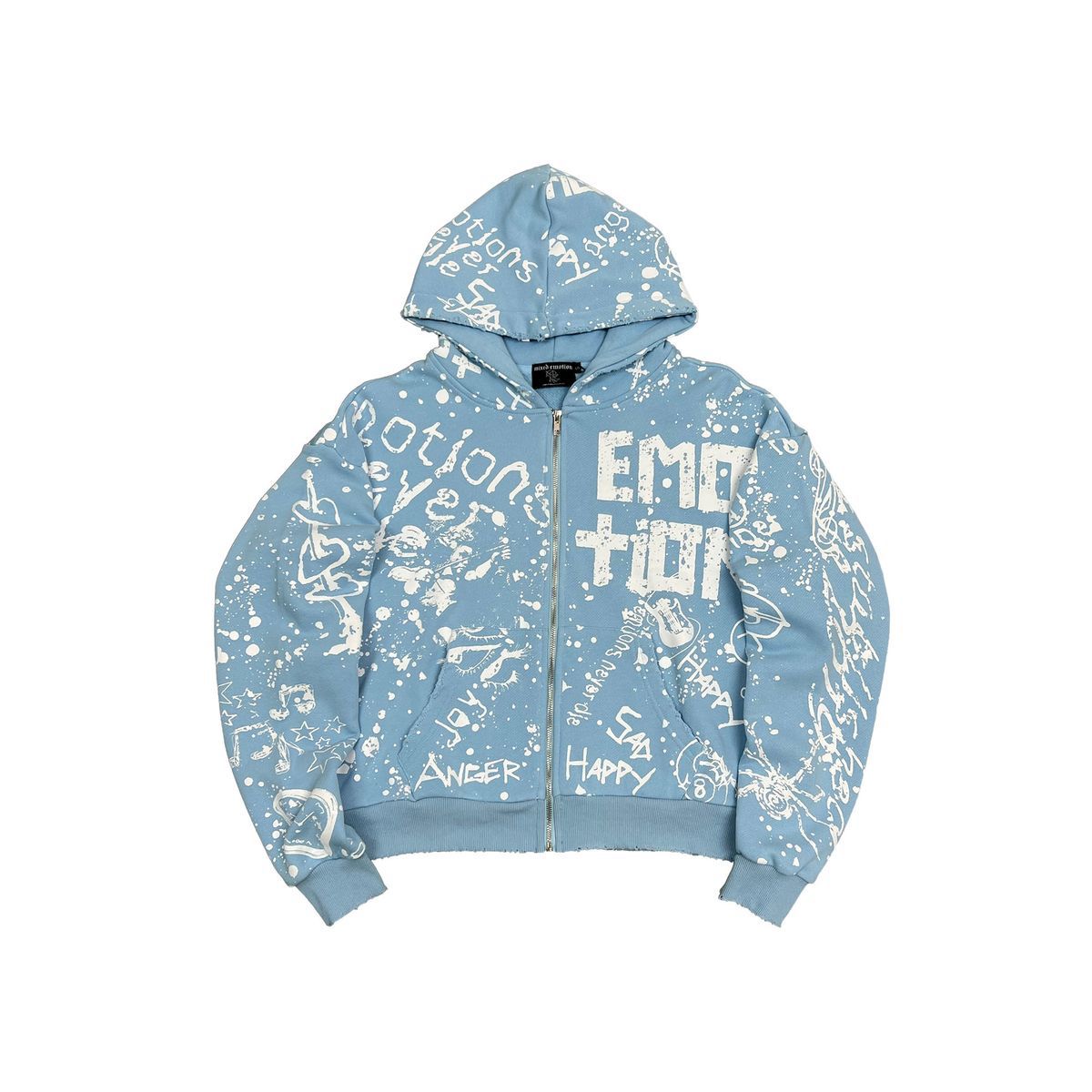 MIXED EMOTION GRAFFITI HOODIE