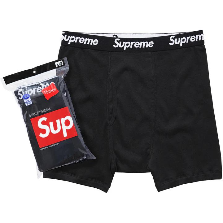 SUPREME HANES BOXER BRIEFS 4
