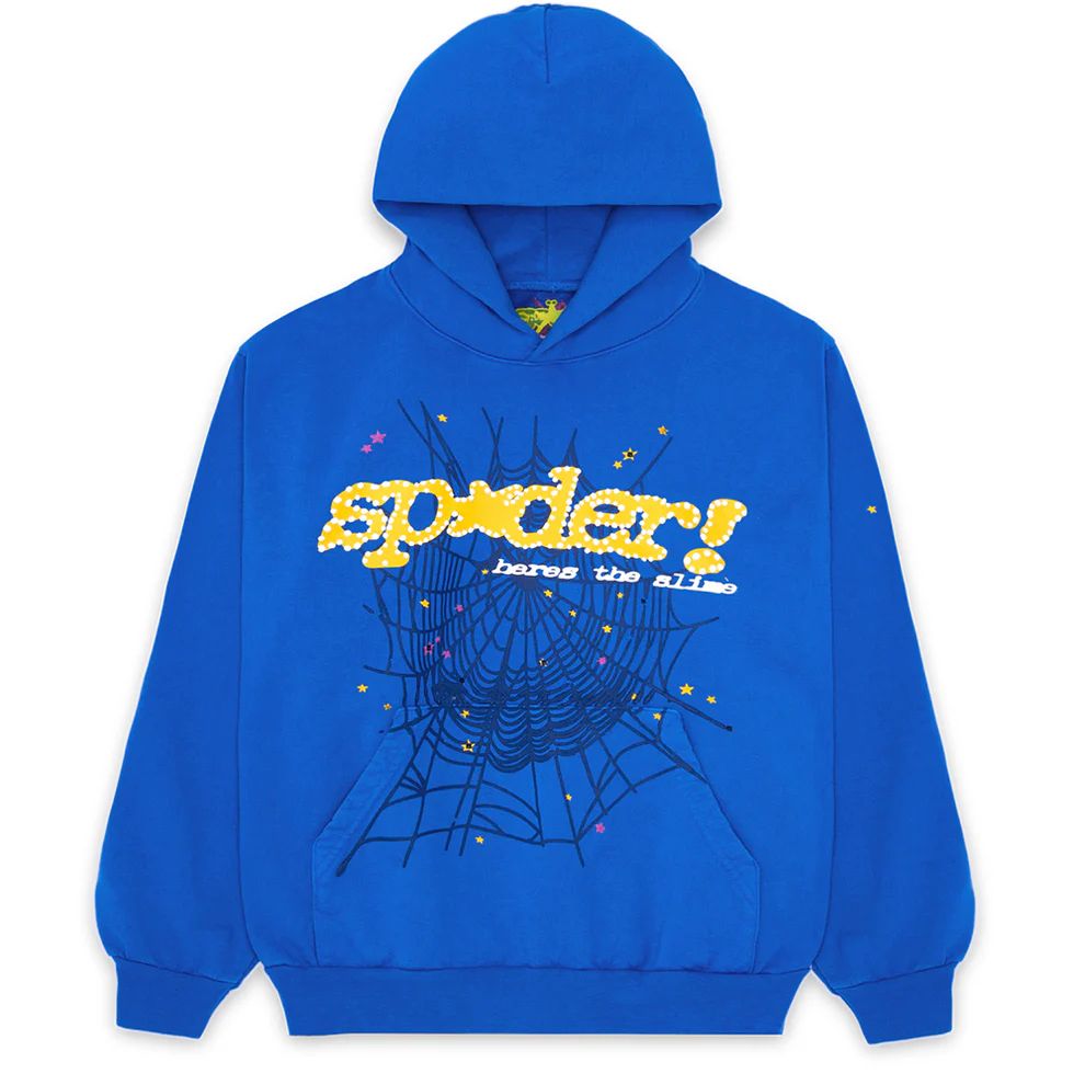 SP5DER TC BLUE HOODIE
