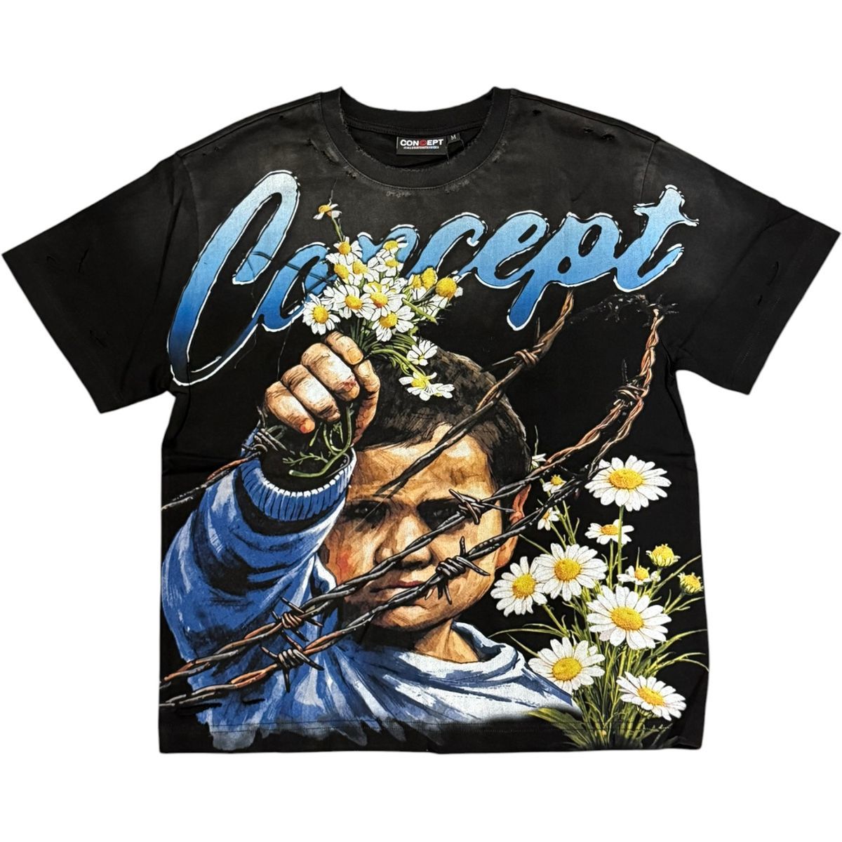 CONCEPT FLOWERS TEE
