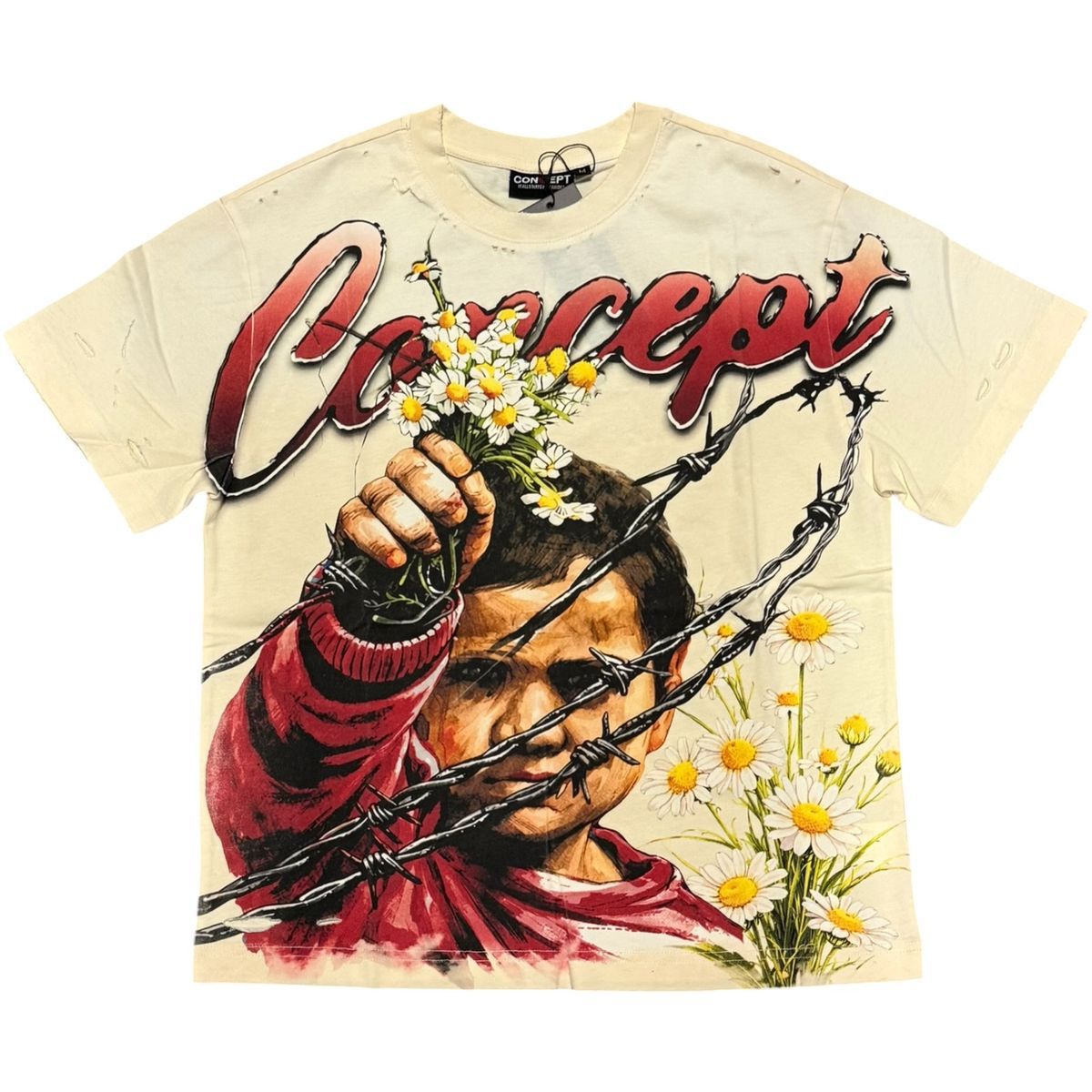 CONCEPT FLOWERS TEE