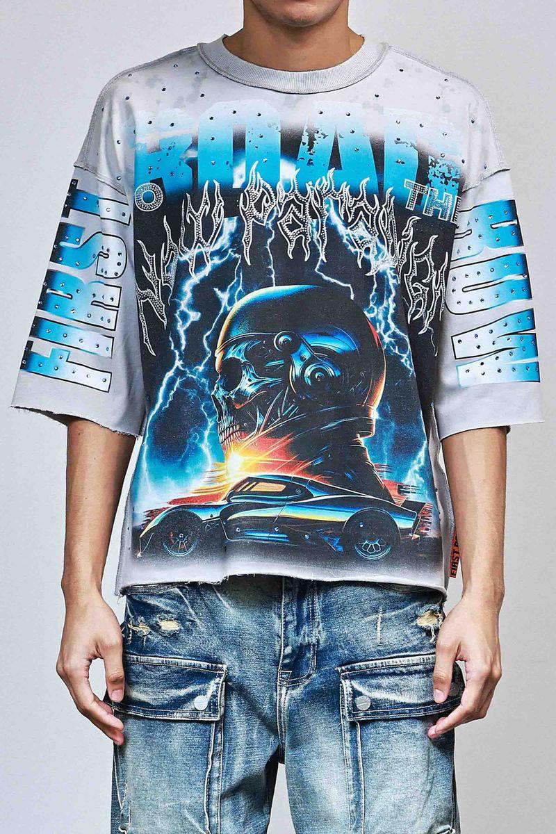 FIRST ROW FASTER THAN FEAR TEE