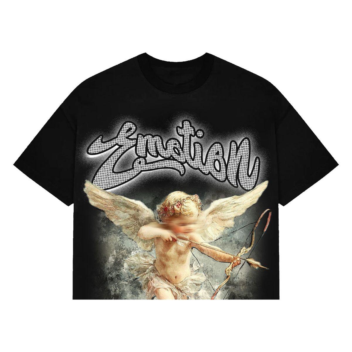 MIXED EMOTION BLK CUPID TEE
