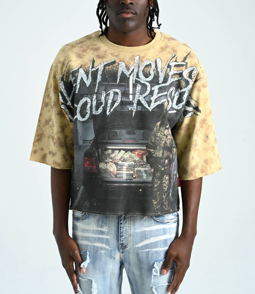 TAKER SILENT MOVES, LOUD RESULTS T5225 TEE