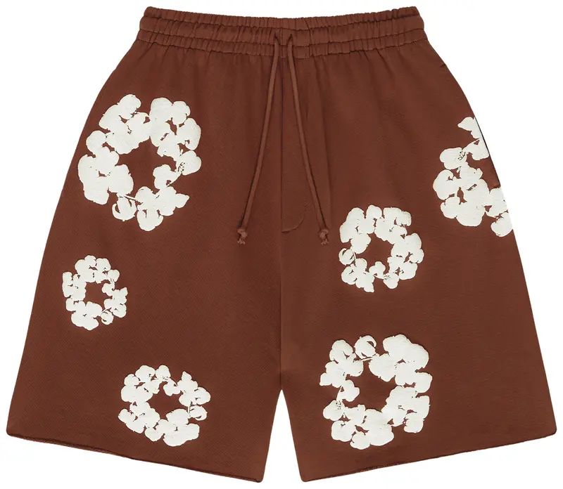 DENIM TEARS COTTON WREATH SHORTS