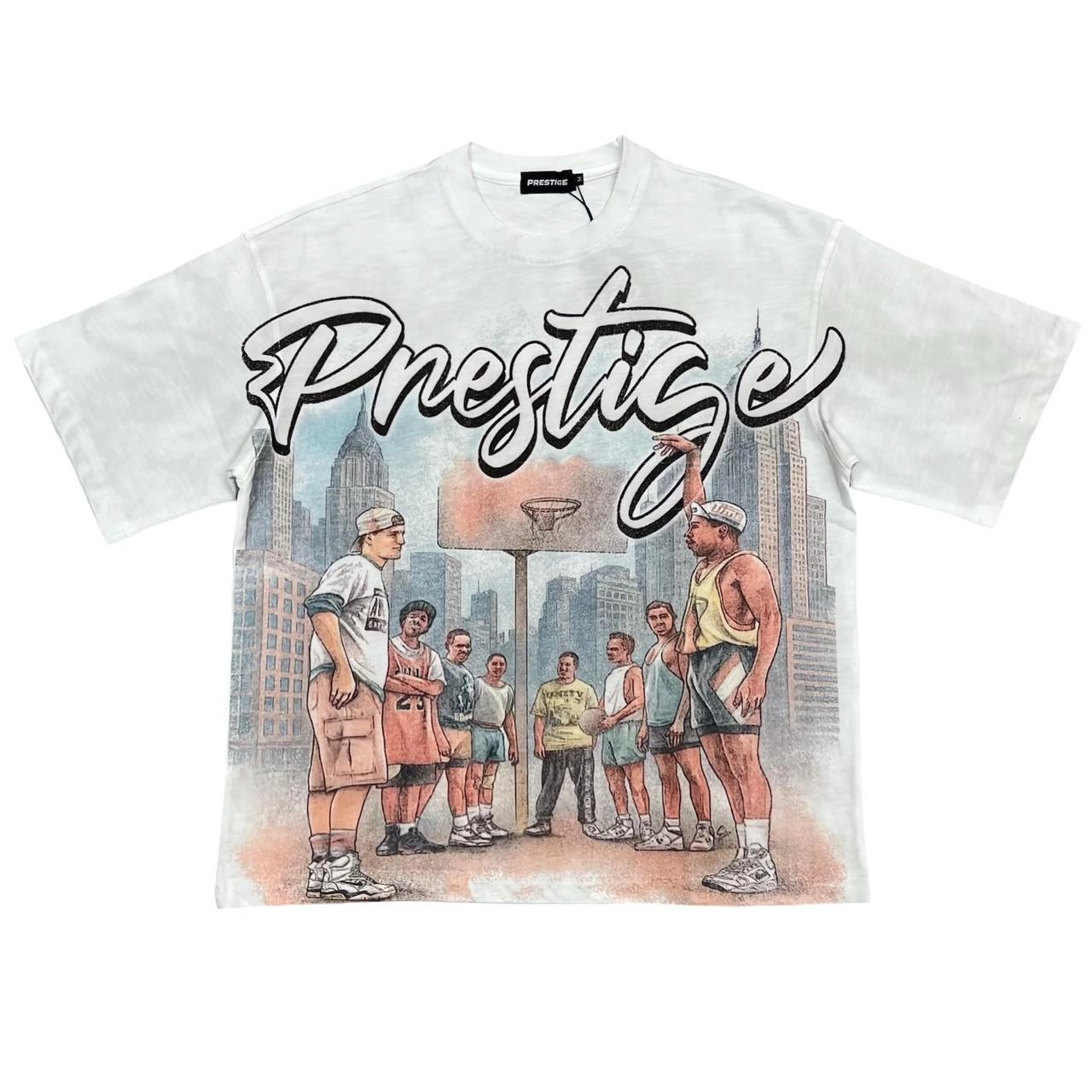PRESTIGE WHT MAN CANT JUMP TEE