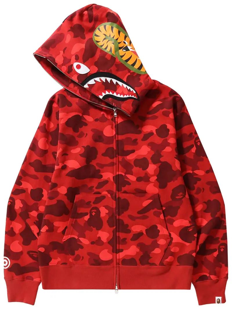 BAPE FULL ZIPUP HOODIE