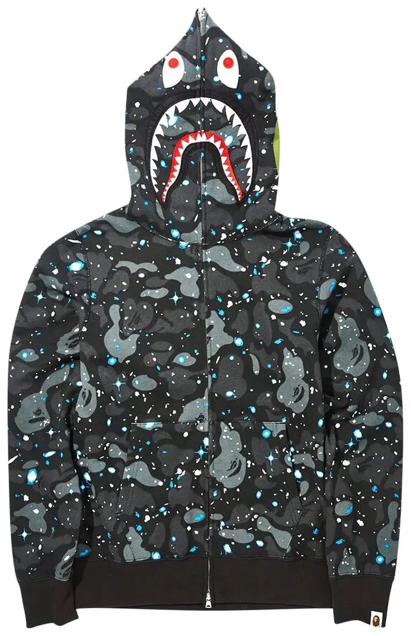 BAPE FULL ZIPUP HOODIE