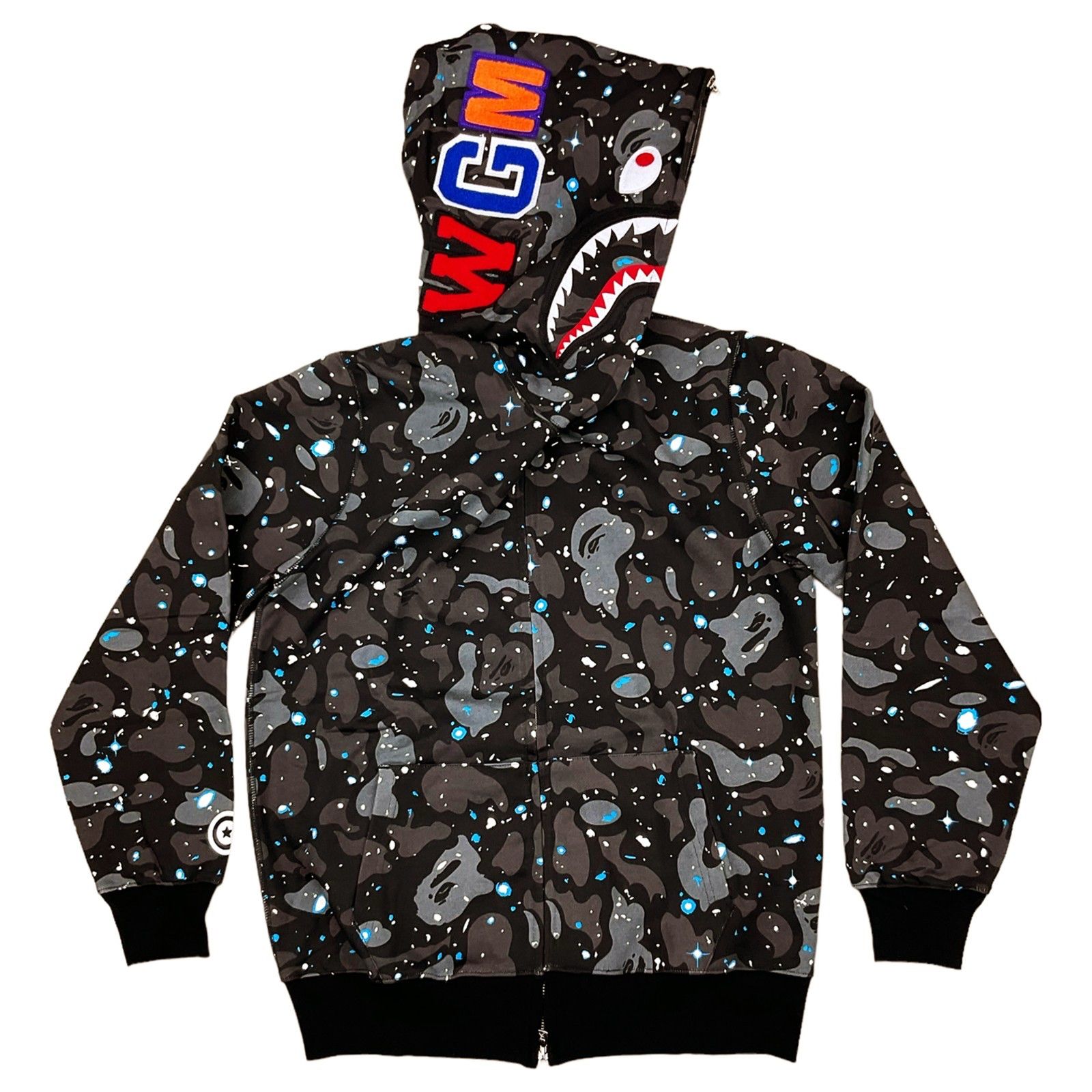 BAPE FULL ZIPUP HOODIE