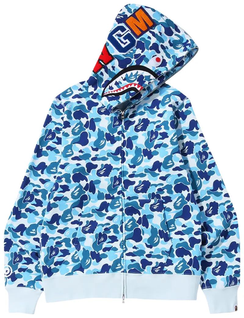 BAPE FULL ZIPUP HOODIE