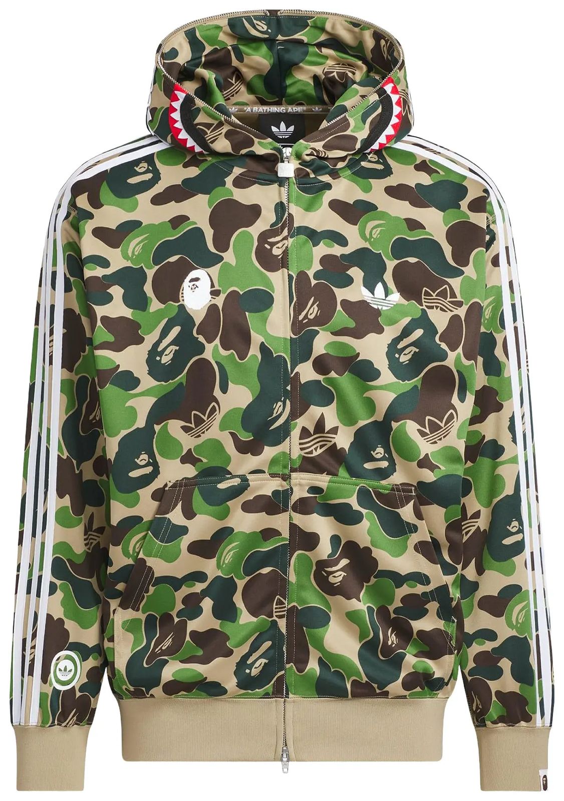 BAPE FULL ZIPUP HOODIE