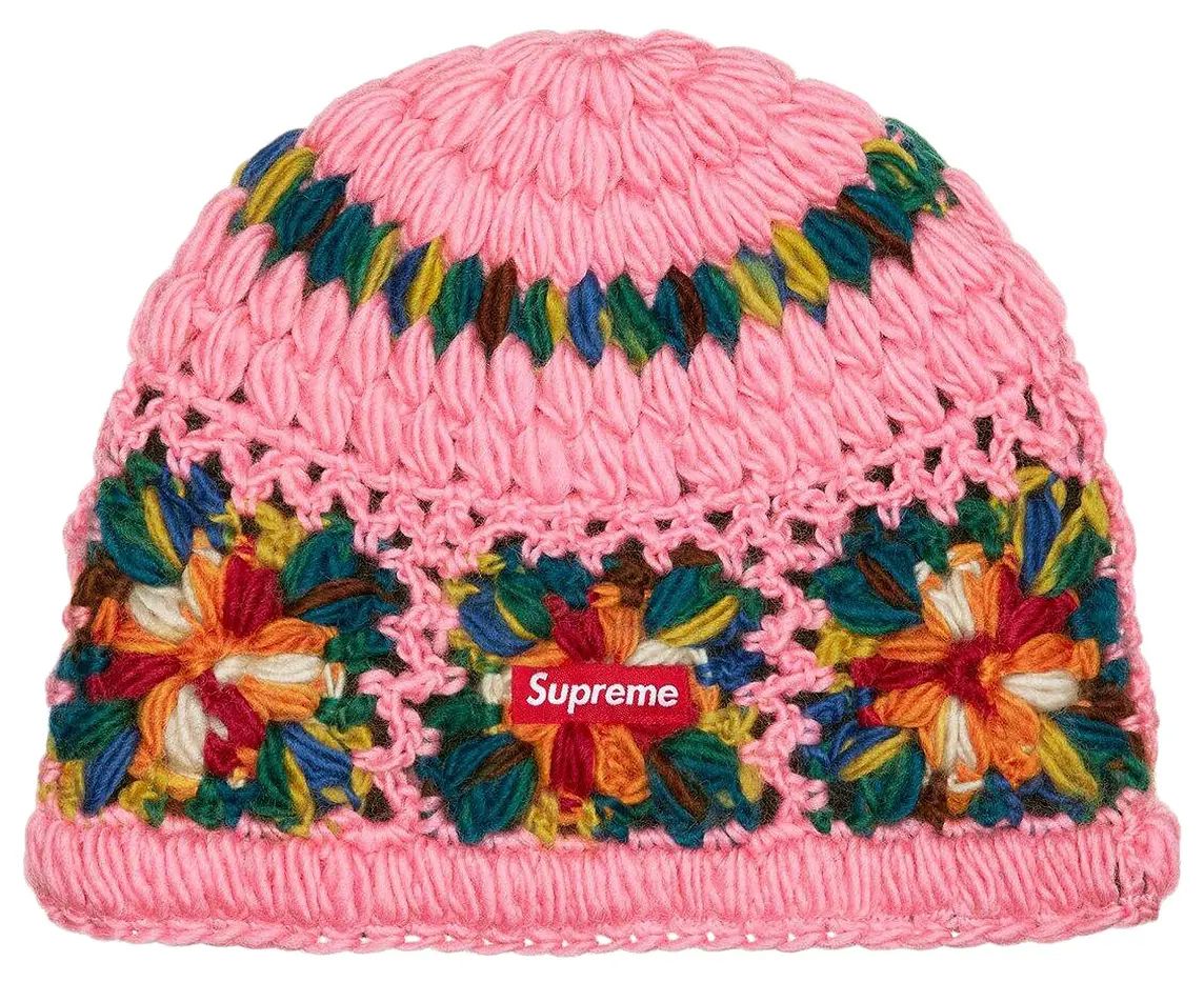 SUPREME CROCHET BEANIE