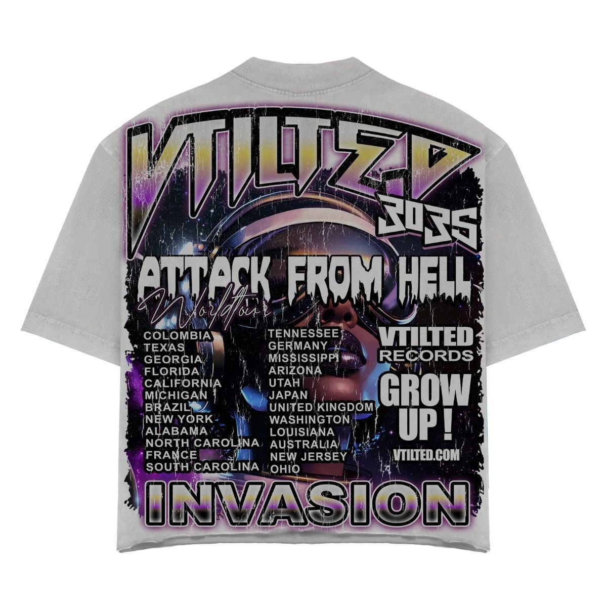 VTILTED TEE
